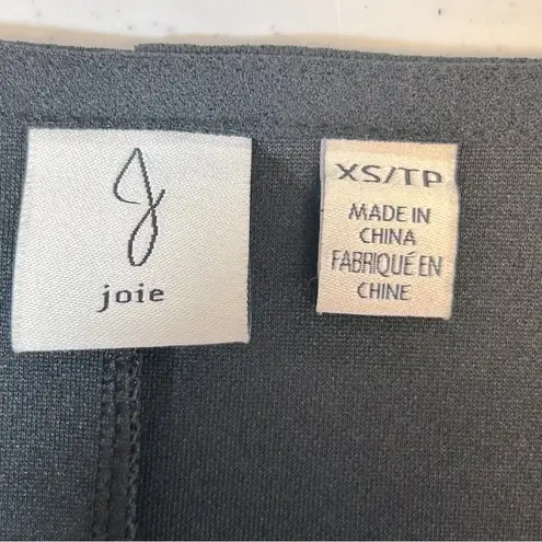 Joie  Black Long Sleeve Thong Bodysuit Size XS