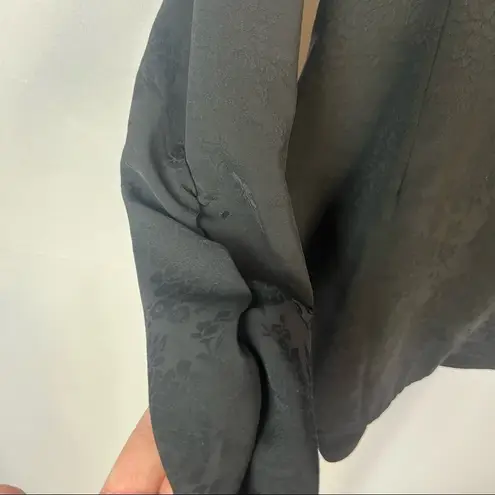 House of Harlow X REVOLVE Black Wrap Textured Long Sleeve S