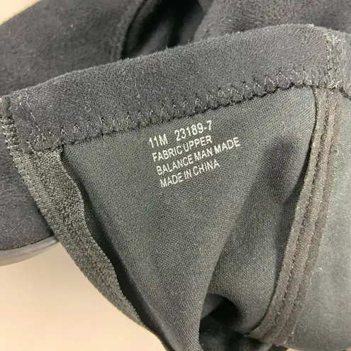 Aerosoles 11M Black mid calf zip up point boots