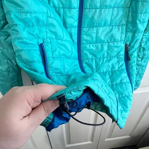 Patagonia  light blue quilted nano puffer jacket size XS