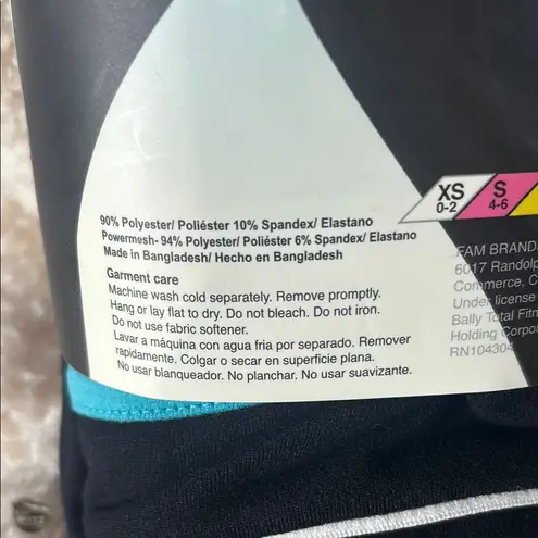 Bally Red and Black Performance Leggings