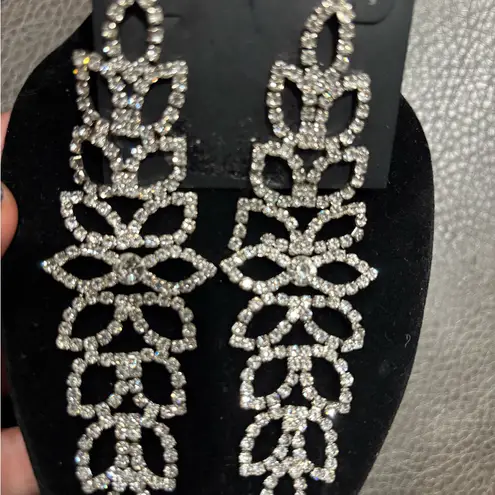 Thalia Sodi NWT Silver Statement Earrings