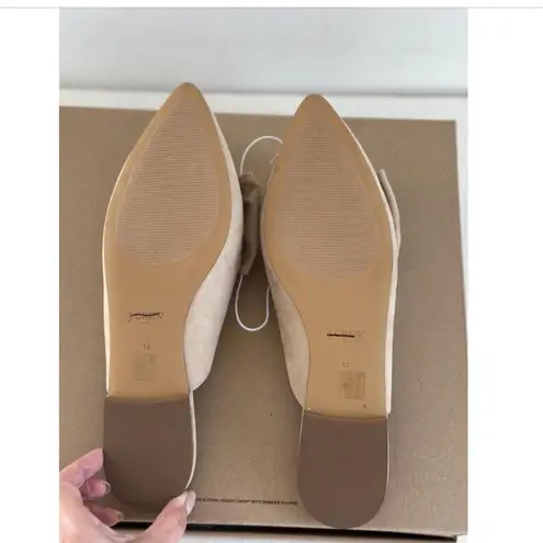 J.Crew Bow Mules in Saddle, Size 12