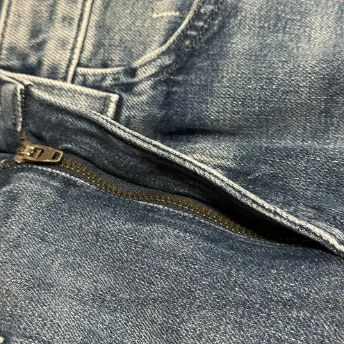 FAVORITE DAUGHTER Sz 24 Medium Wash Denim High Rise Straight Jeans Casual Pants Blue