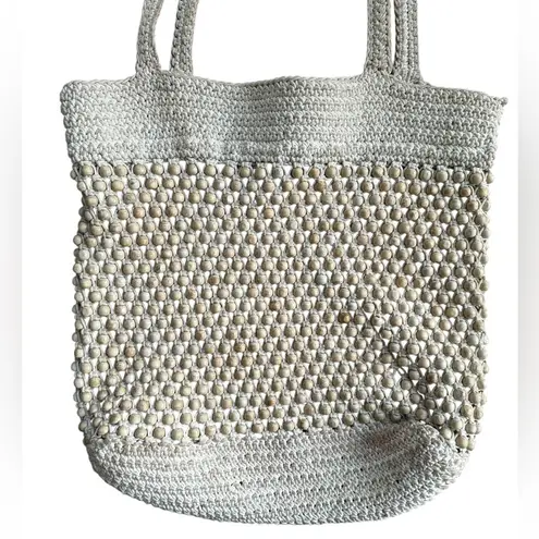 Madewell  The Beaded Crochet Tote Bag