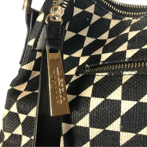 Spartina 449 Black & Cream Printed Shoulder Bag