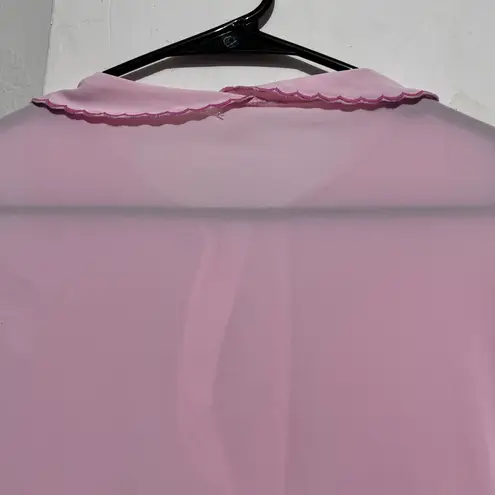 Sear Vintage Peyer Pan Collared Sleepwear Size Large Embroidered Multiple