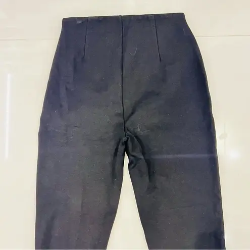 ANINE BING Max Split Leg Black Pant 38