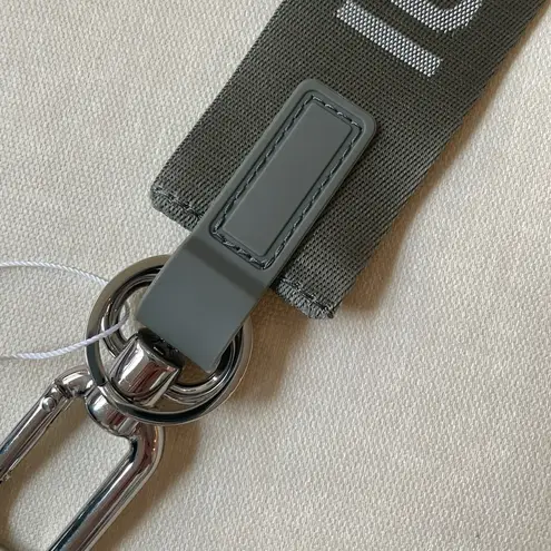 Lululemon Never Lost Keychain - Grey Sage/White Opal