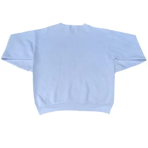 Vintage 90s Viking Serenade White Graphic Crewneck Sweater Size M