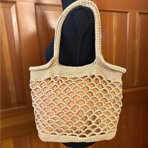 Lavishly Paris Women’s Hand Crochet Woman's Beach Purse