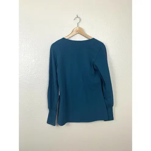 Wallis Evera Lou Vneck Top Evergreen Plum Size L