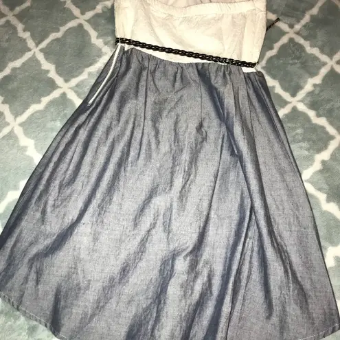 Casual High low dress❗️runs small see measurements Blue Size undefined