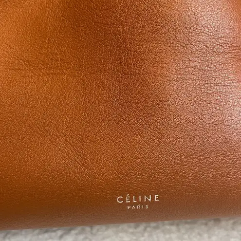 CELINE  Tan Small Big Bag With Long Strap