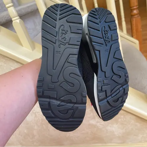 Ash AS-Lacey women’s Sneakers Platform Sz 38 Knit Sports Casual Black Pink