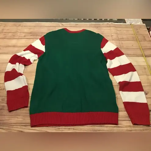 Ugly christmas sweater adult unisex size XL Red