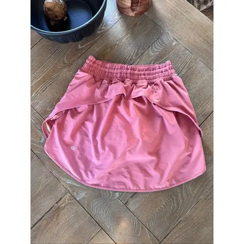 Lululemon  Hotty Hot High-Rise Skirt in Brier Rose Size 6