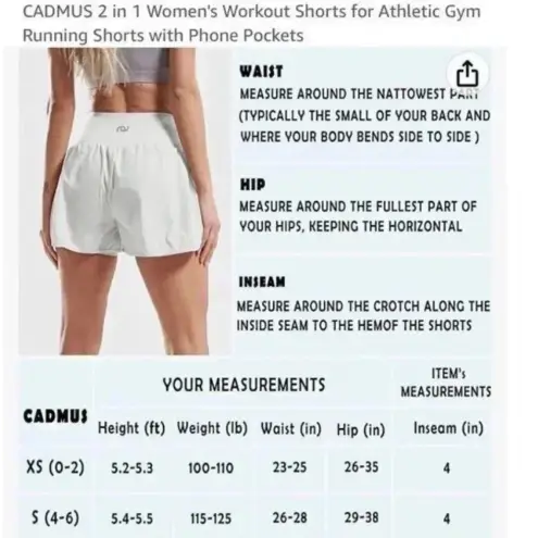 Cadmus 2 in 1 Workout Shorts with Phone Pocket Pink