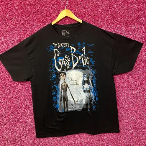 The Corpse Bride Emily & Victor Tim Burton T-Shirt 2XL