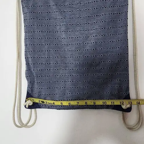 Drawstring Backpack Blue Dakine Cotton Boho Drawstring Bag