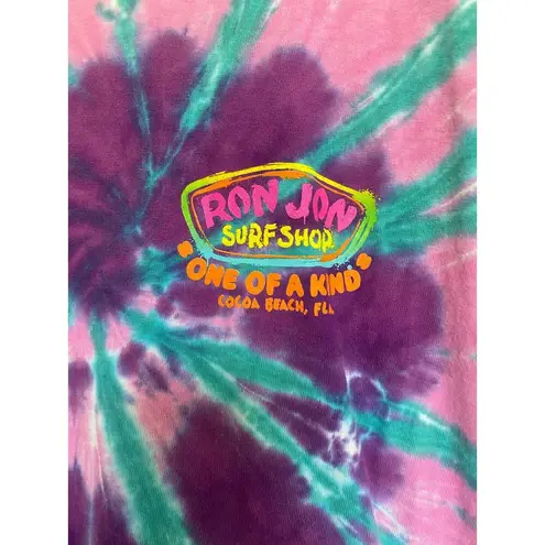 Ron Jon Vintage Y2K  Surf Shop Tie Dyed Cocoa Beach Fl Tshirt size M