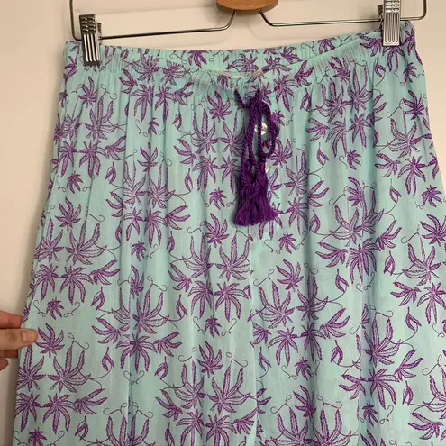 Dawson & Hellmann Pot Toile Pijamas Blue Lavender Womens XS Purple