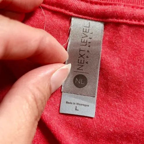 NWT Cleveland Guardians MLB Baseball Red Super Soft Long Sleeve T