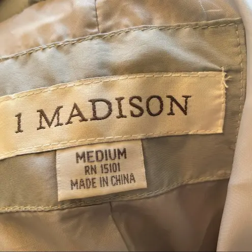 1 Madison down filled faux fur trim hooded coat