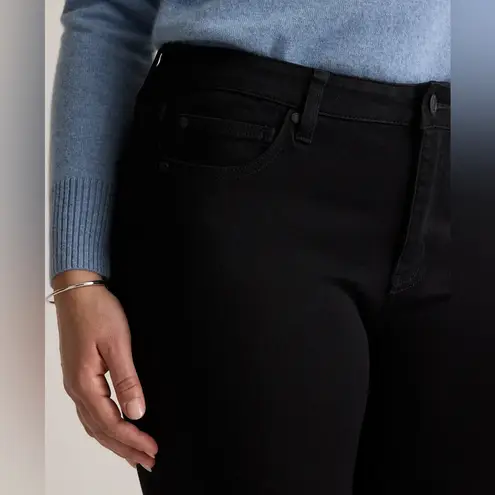 Quince NWT Luna Stretch Slim Straight Jeans in Black Women’s Sz 28 (26” inseam) - Image 3