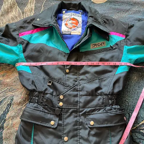 Spyder Women’s S Insulated Puffer Ski Snow Jacket Waterproof Thinsulate Black