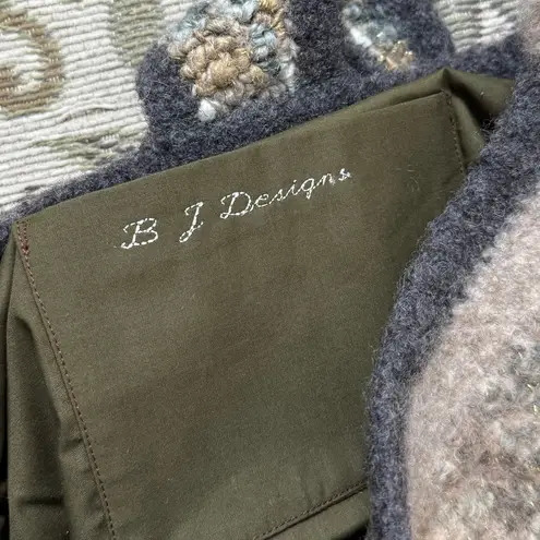 Handmade Felted Wool Purse Handbag Shoulder Bag Boho Flowers