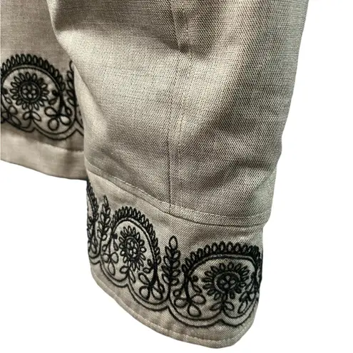 Kemper Ski Snowboard Insulated Jacket Embroidered Accent Trim Women’s M Pockets Black Size M