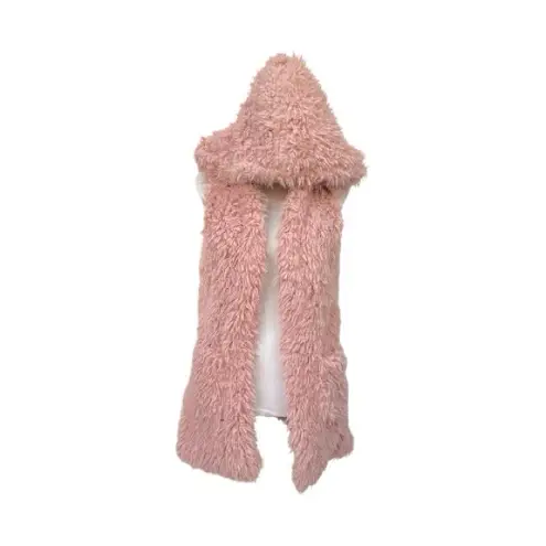 Ashley by 26 International Hooded Vest Pink Size Large