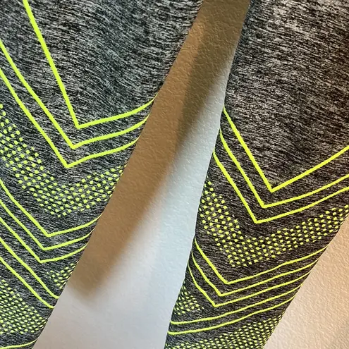 Women's NYC Brand Gray/Neon Yellow Sports Bra and Jogger Set. Fits Sizes S/M