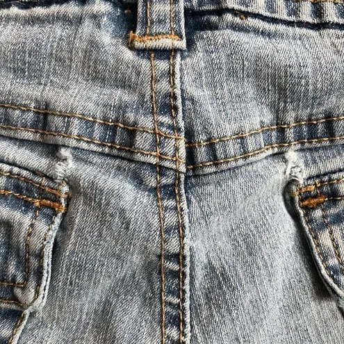 Glo Jeans faded stretch denim Vintage shorts Jr size 7 Blue