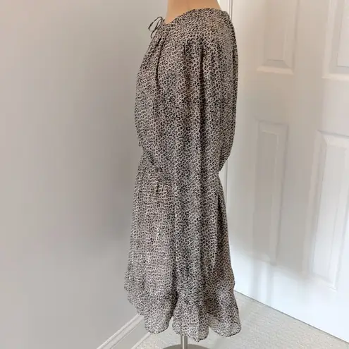 WAYF dede x emily Laura Cheetah Print Mini Dress