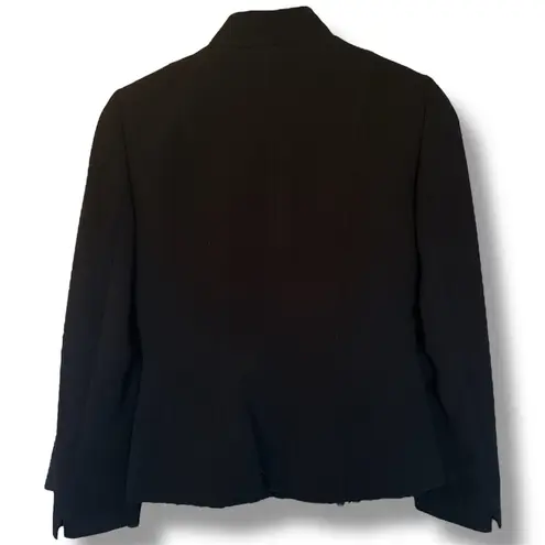 Tahari Women's Black Blazer Jacket 2P Petite