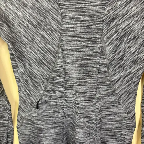 Lululemon  & Go Everywhere Dress Long Sleeve‎ Heathered Black Size 4 Activewear
