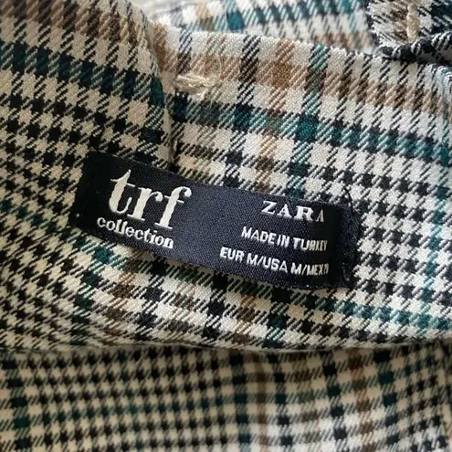 ZARA TRF Collection SZ M checkered pants