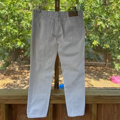 One Teaspoon  Awesome Baggies Jeans White Distressed Size 29