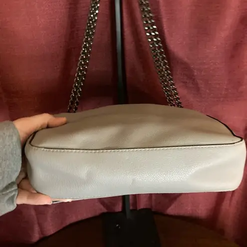 Victoria's Secret Victoria Secret Gray V Quilt SHOULDER Chain bag strap purse