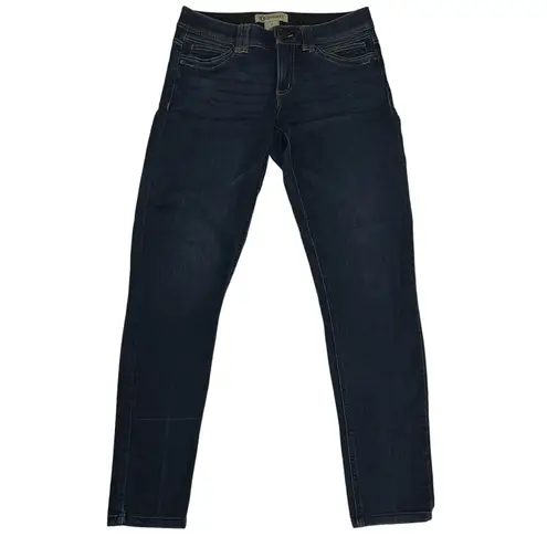 Democracy "Ab"Technology Slim Dark Wash Tummy Control Stretch Jeans Size 4