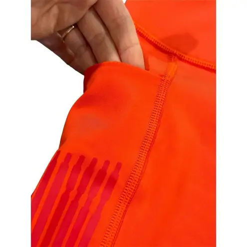 Savage X Fenty Band-It High Waist Shorts Fiesta Red 3X Plus Size Activewear