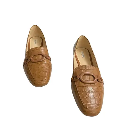 Alex Marie Women’s ‘Arilla’ flats/loafers. Size 12M, Croc embossed gently worn.