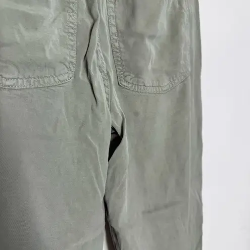 Rich & Skinny Meadow Joggers Size Medium Sage Green Stretch Waist