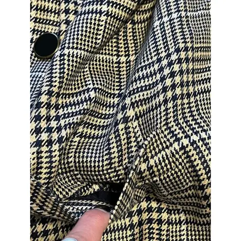 Vintage Stirling Cooper Checkered Blazer Jacket Size 8 Business