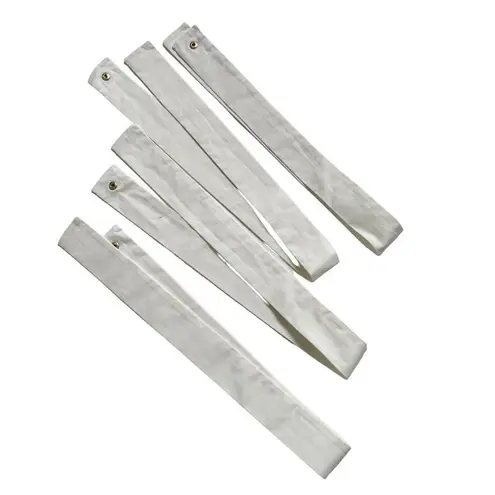 SELMACILEK Canvas Salopet Pants in Ecru