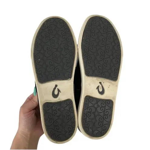 Olukai Pehuea Women’s Size 9.5 Slip-On Mesh Casual Sneakers Black