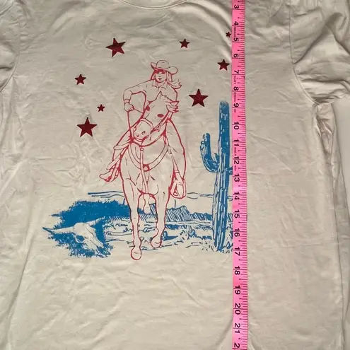DOE•NWOT•Sparkle Vintage Americana Cowgirl T