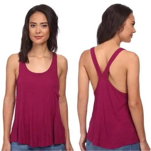 Free People  We The Free Dahlia Hot Pocket Tank Size XS